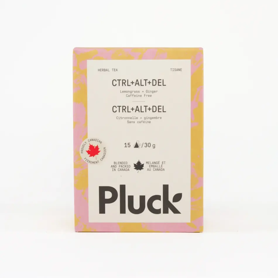 Pluck Tea, CTRL+ALT+DEL, 15 Tea Bag Box