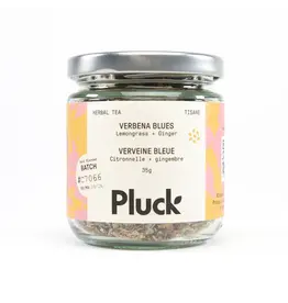 Pluck Tea, Verbena Blues, 20 Tea Bag Jar