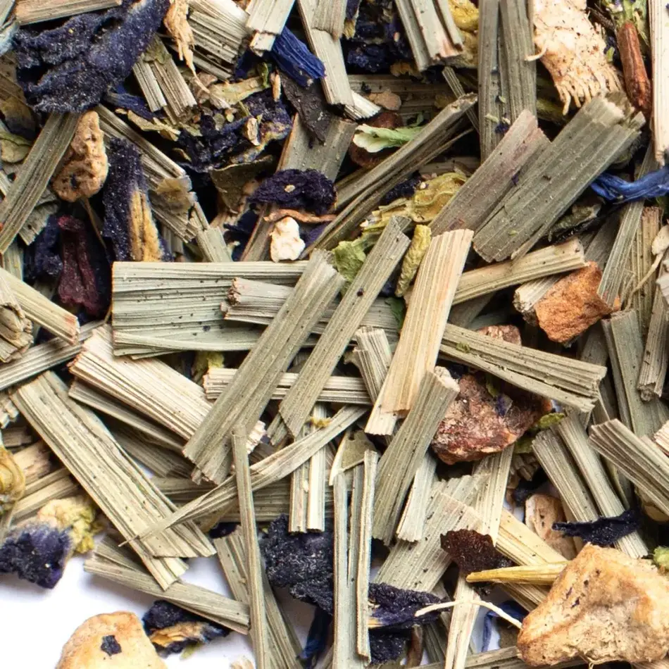 Pluck Tea, Verbena Blues, 20 Tea Bag Jar