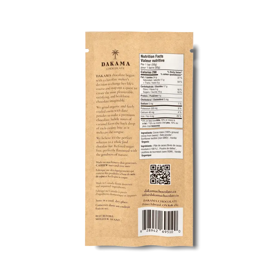 Dakama Dakama Chocolate, Dark