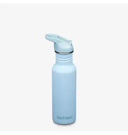 Klean Kanteen Klean Kanteen Classic Narrow 18oz (w/ Flip Seal Sport Cap), Clear Sky