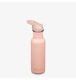 Klean Kanteen Klean Kanteen Classic Narrow 18oz (w/ Flip Seal Sport Cap), Peach Parfait
