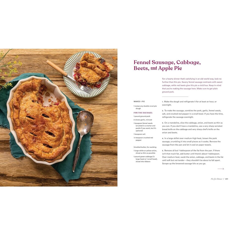 Pie School Cookbook, Kate Lebo