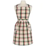 Danica Noel Plaid Classic Christmas Apron