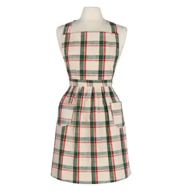 Danica Noel Plaid Classic Christmas Apron