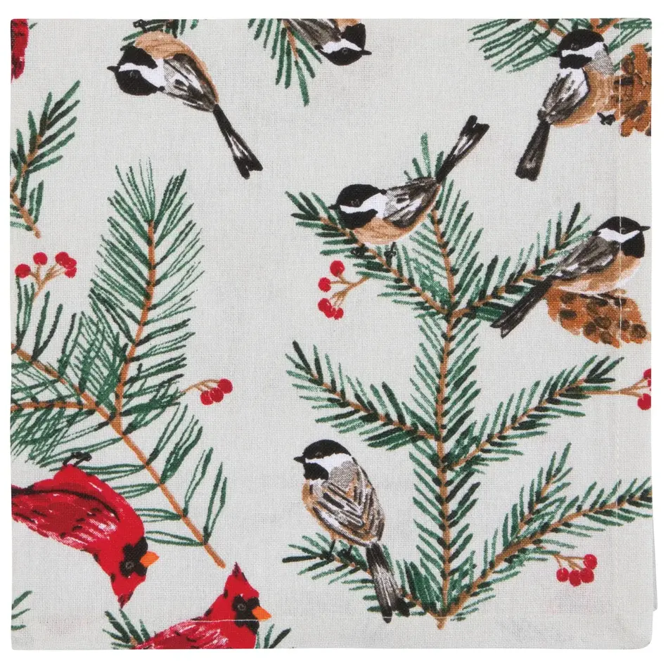Danica Birds & Boughs Christmas Napkins Set of 4
