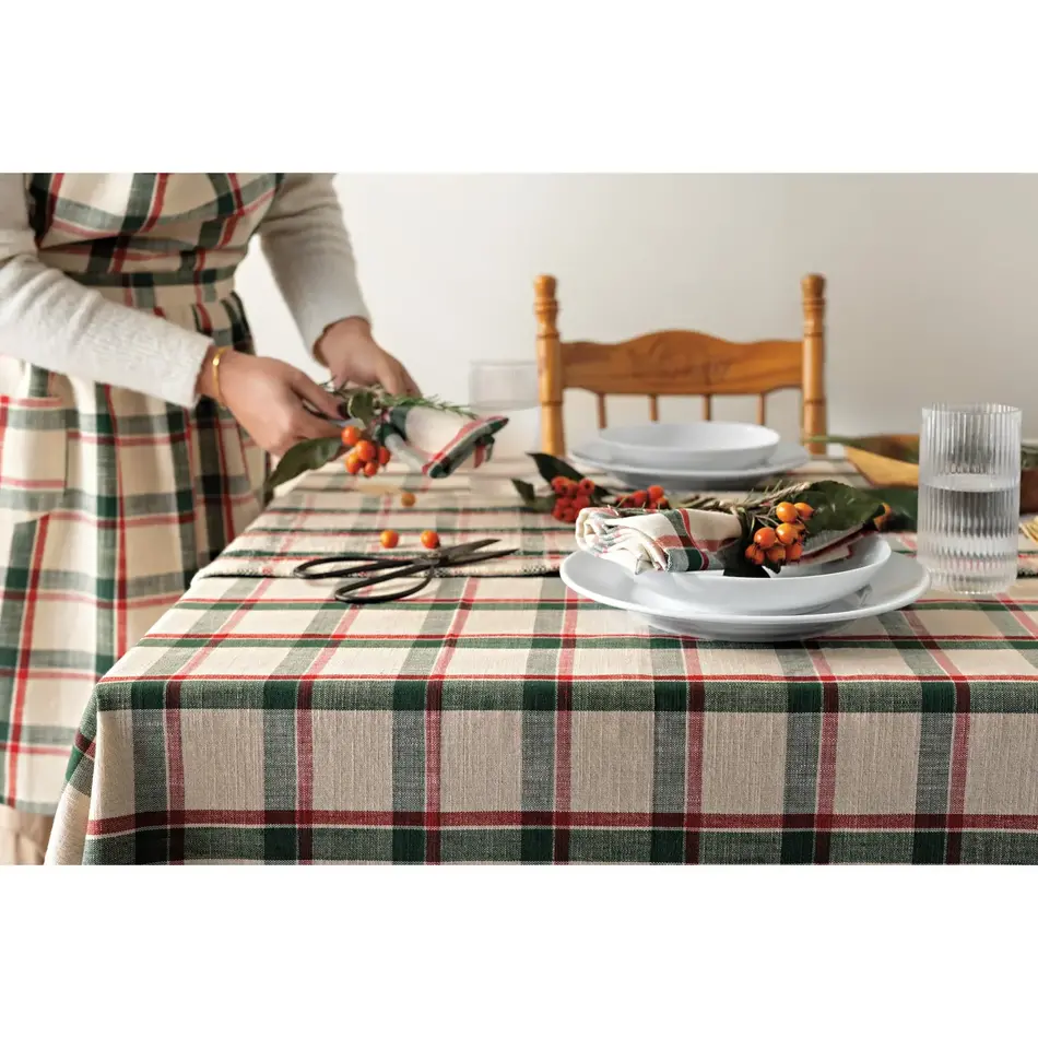 Danica Noel Plaid Christmas Napkins Set of 4