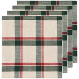 Danica Noel Plaid Christmas Napkins Set of 4