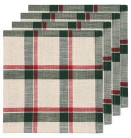 Danica Noel Plaid Christmas Napkins Set of 4