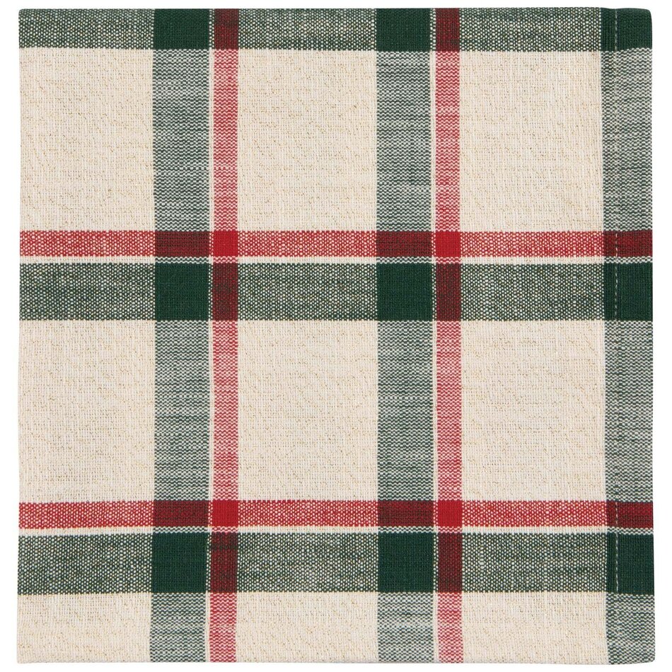 Danica Noel Plaid Christmas Napkins Set of 4