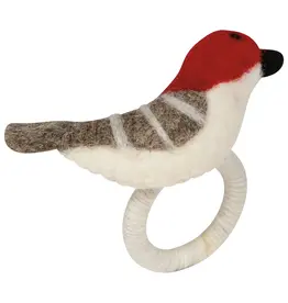 Danica Birds & Boughs Christmas Felt Napkin Ring Danica Birds & Boughs Christmas Felt Napkin Ring