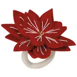 Danica Amaryllis Christmas Felt Napkin Ring