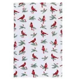 Danica Birds & Boughs Christmas Floursack Dishtowels Set