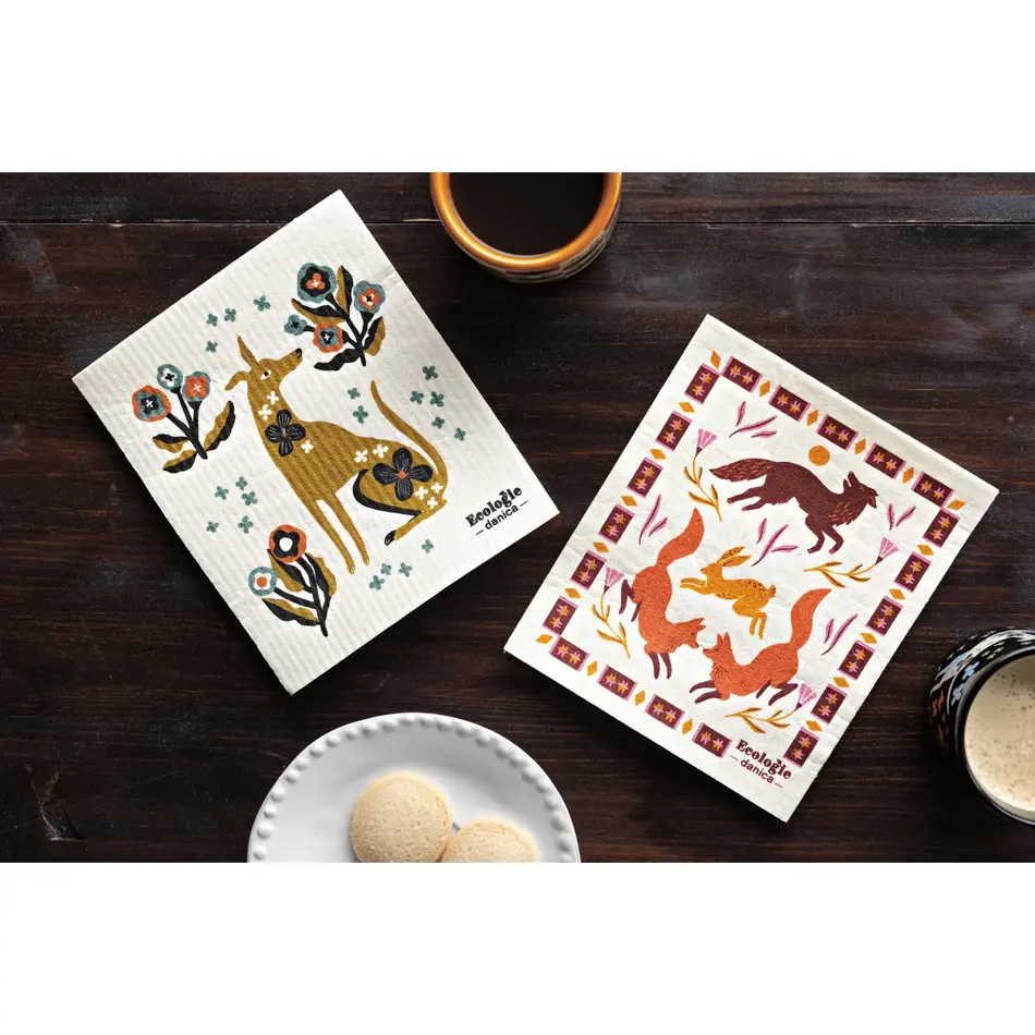 Danica Swedish Dishcloth Forest Fete