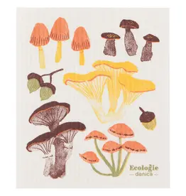 Danica Field Mushrooms Swedish Sponge Cloth