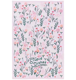 Danica Stupid Dishes Dishtowel