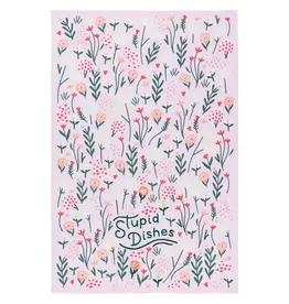 Danica Stupid Dishes Dishtowel