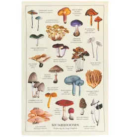 Danica Mushrooms Fine Print Dishtowel