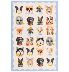 Danica Uptown Dogs Printed Dishtowel