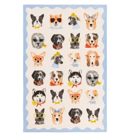 Danica Uptown Dogs Printed Dishtowel