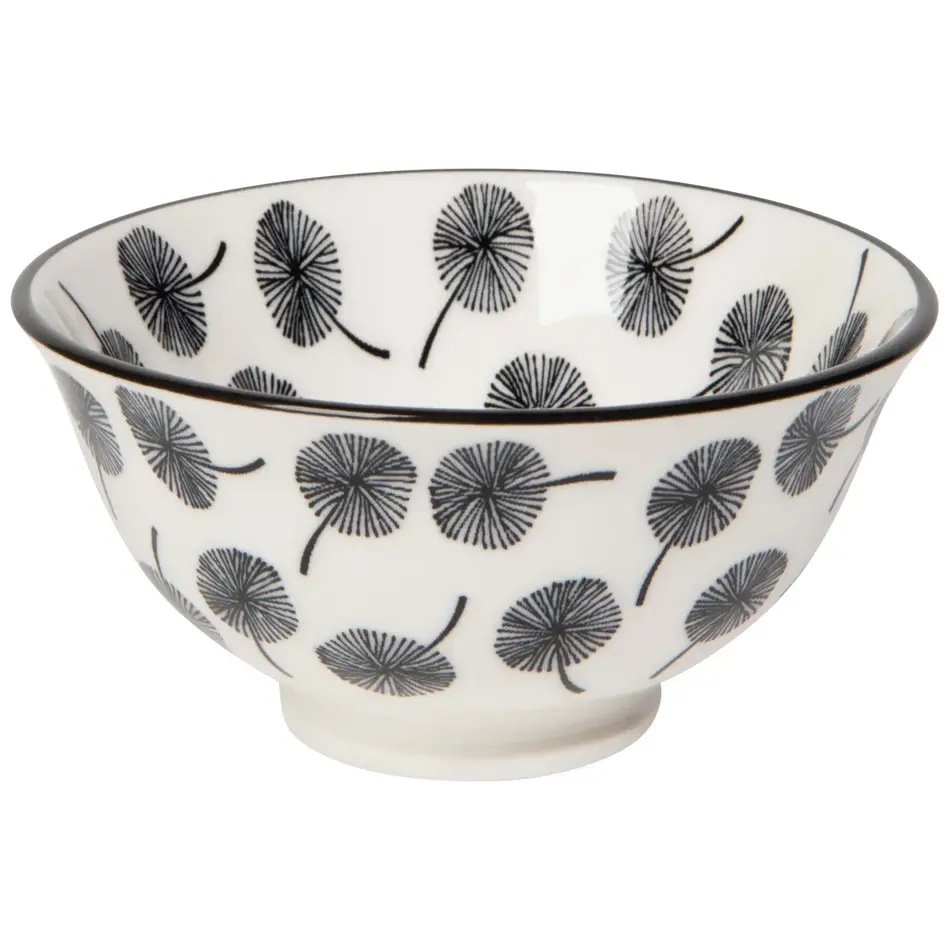 Danica Gray Dandelion Stamped Bowl 3.5 Inch