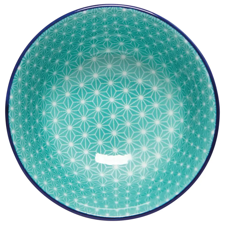 Danica Blue Waves Stamped Bowl 3.5 Inch