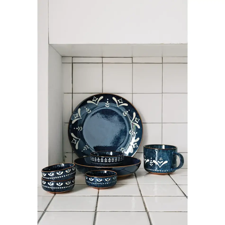 Danica Nightbloom Dinner Plate 10.5 Inch