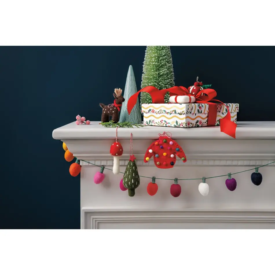 Danica Spirits Bright Christmas Felt Garland