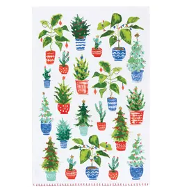 Danica Jingle Plants Christmas Dishtowel