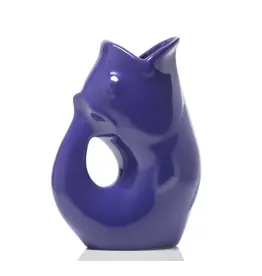 Gurglepot, Large, Indigo