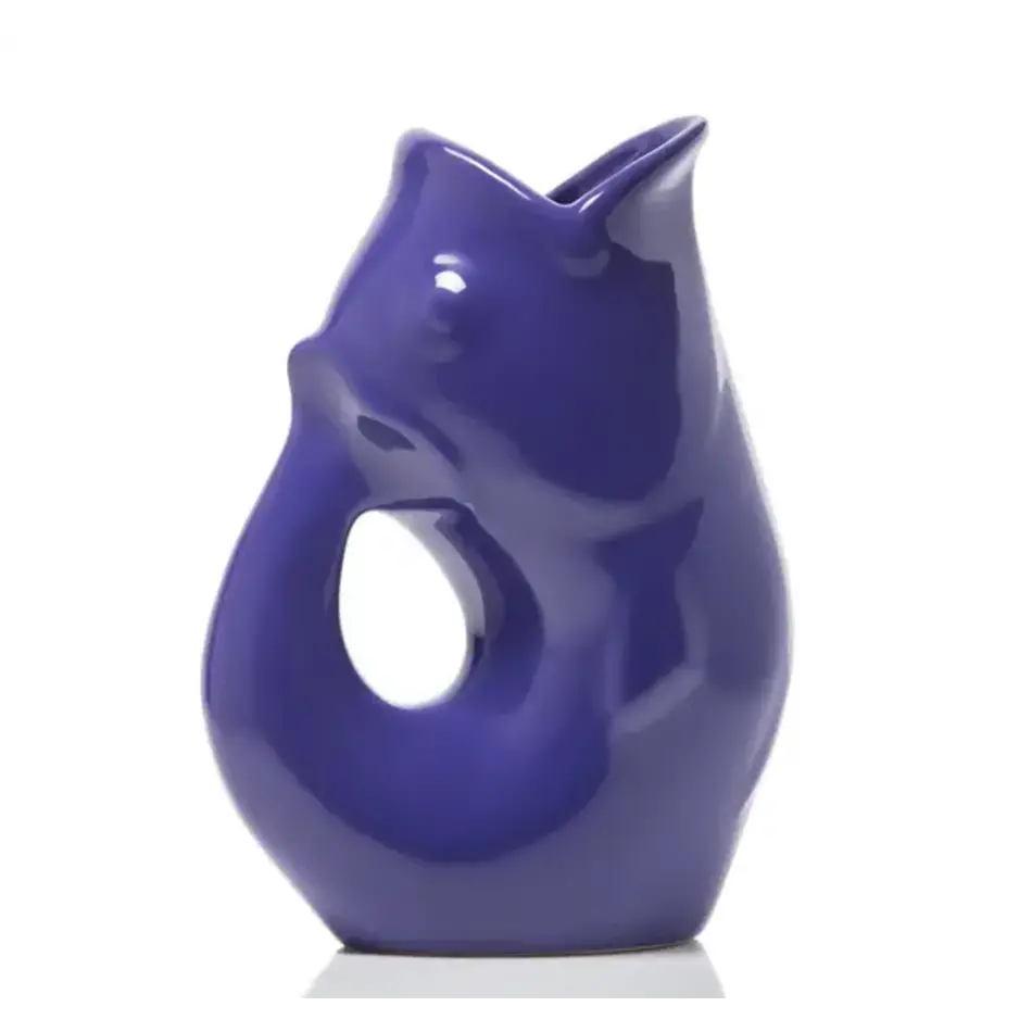 Gurglepot, Large, Indigo