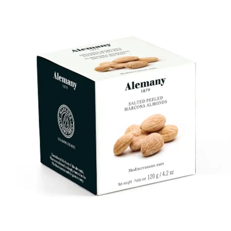 Alemany Salted Peeled Almonds, 120g