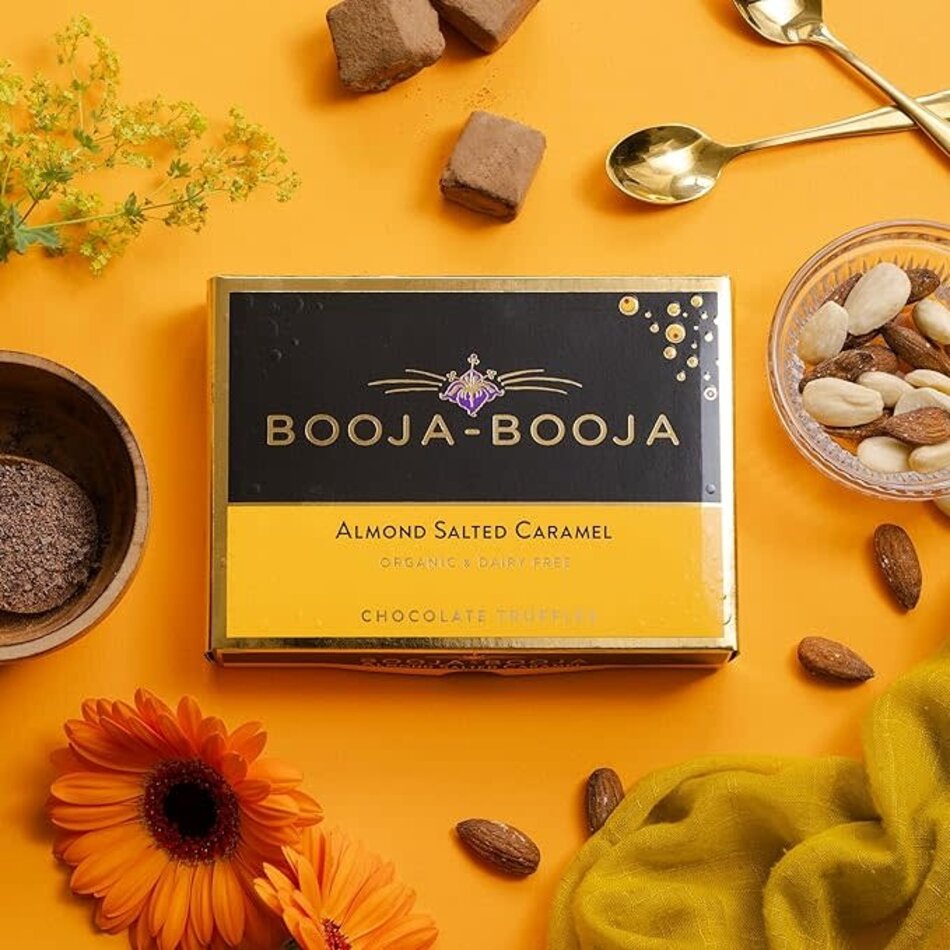 Booja Booja Almond Salted Caramel Truffles, 92g