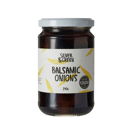 Silver & Green Balsamic Onions, 290g
