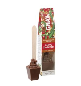 Gnaw Merry Christmas Milk Chocolate Spoon, 40g Gnaw Merry Christmas Milk Chocolate Spoon, 40g