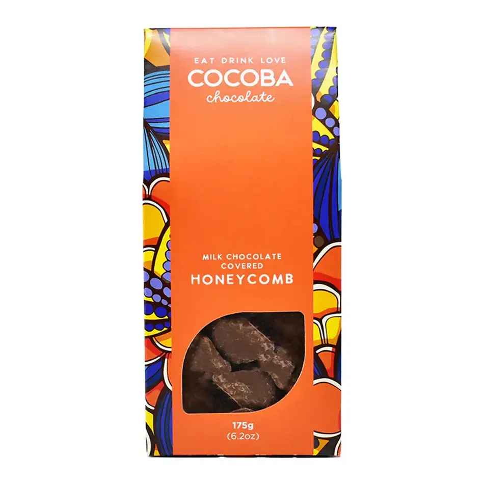 Cocoba Milk Chocolate Covered Honeycomb, 175g