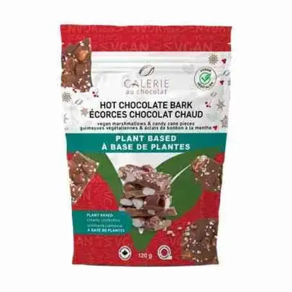 Galerie au Chocolate Vegan Hot Chocolate Bark, 120g