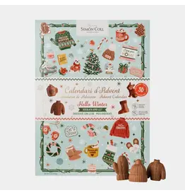 Simon Coll Advent Calendar, Hello Winter, 216g