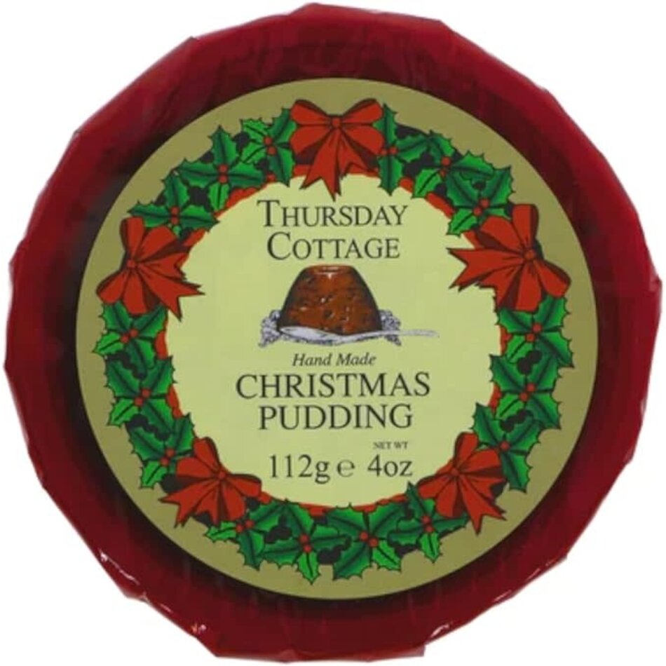 Thursday Cottage Christmas Pudding Wrapped, 112g