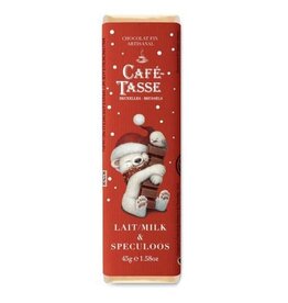 Cafe Tasse Milk Chocolate filled with Speculoos, 45g