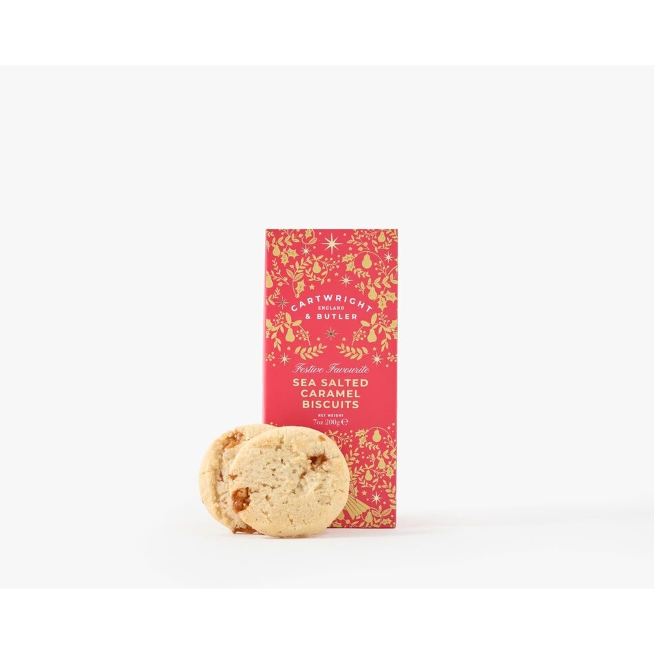 Cartwright & Butler Red Sea Salted Caramel Biscuits, 200g