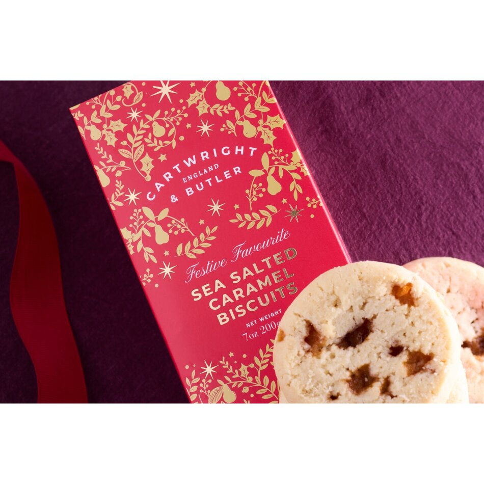 Cartwright & Butler Red Sea Salted Caramel Biscuits, 200g