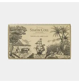 Simon Coll Tablet - Con Leche Chocolate Bar, 200g