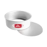 Fat Daddios Round Removable Bottom Pan, 8x3in