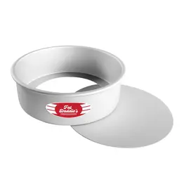 Fat Daddios Round Removable Bottom Pan, 9x3in