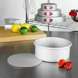 Fat Daddios Round Removable Bottom Pan, 6x3in