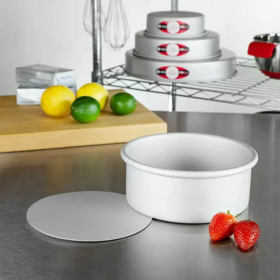 Fat Daddios Round Removable Bottom Pan, 6x3in