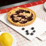 Fat Daddios Tart Pan Fluted Removable Bottom, 9.5x1in