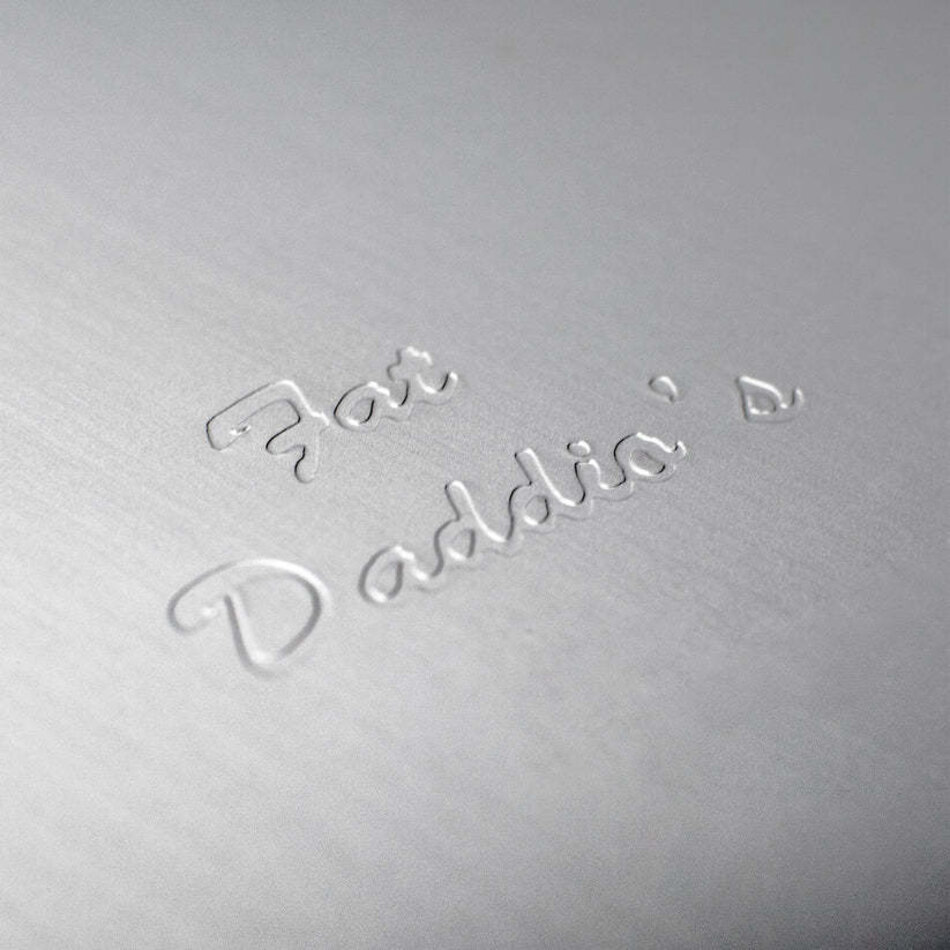 Fat Daddios Tart Pan Fluted Removable Bottom, 9.5x1in