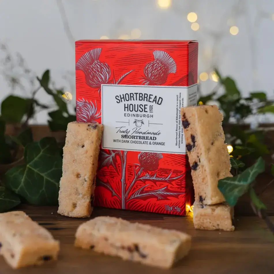 Shortbread House of Edinburgh Chocolate & Orange Shortbread Fingers, 170g